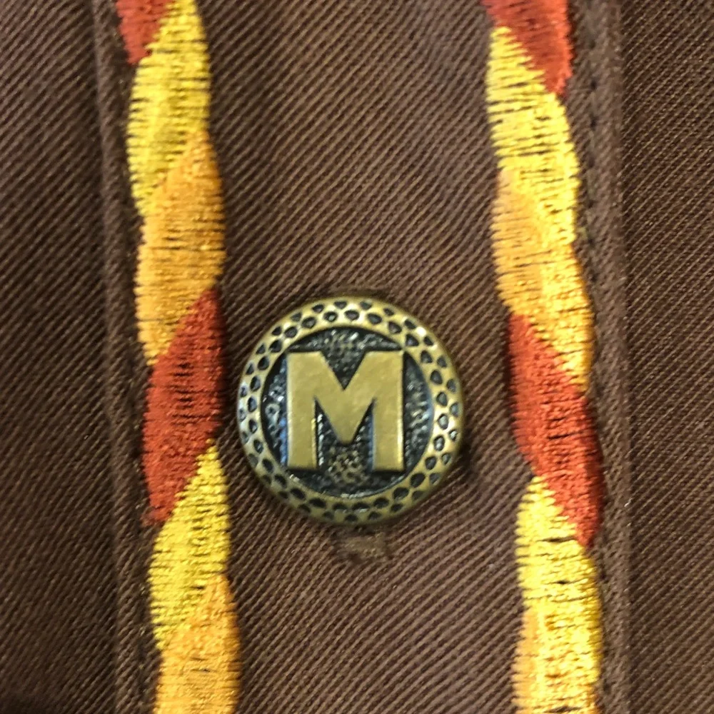 Bob Mackie Wearable Art – Vintage Western Cowgirl Embroidered Shirt/Topper - Picture 8 of 10